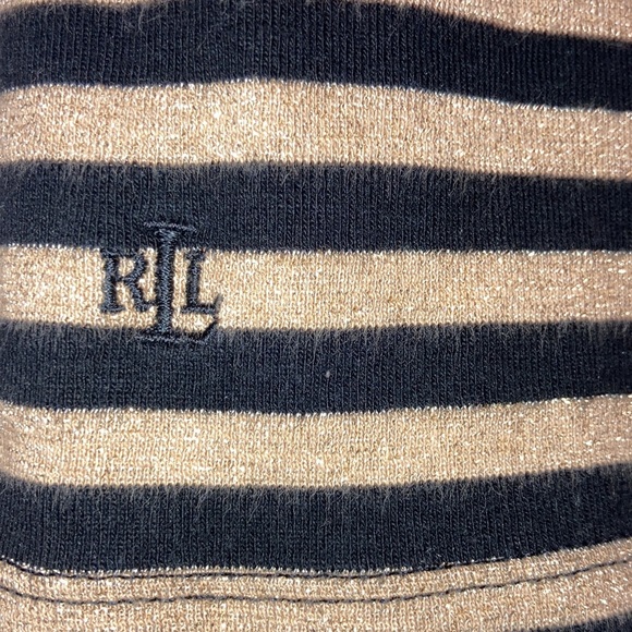 Ralph Lauren, black, and gold shirt - Picture 3 of 4